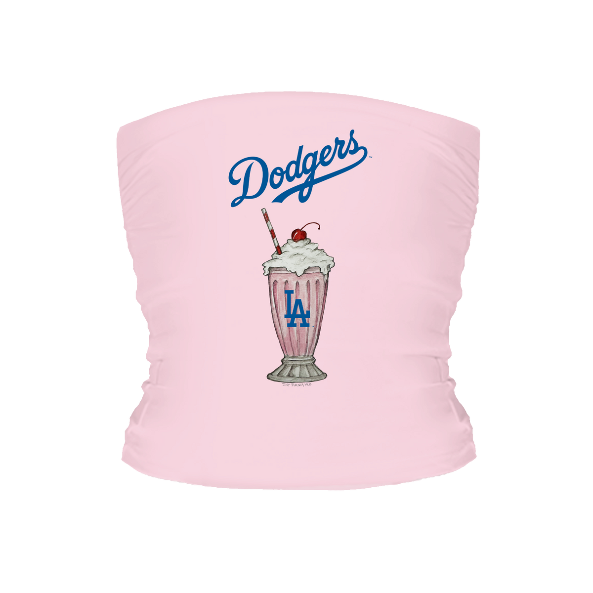 Los Angeles Dodgers Milkshake Tube Top