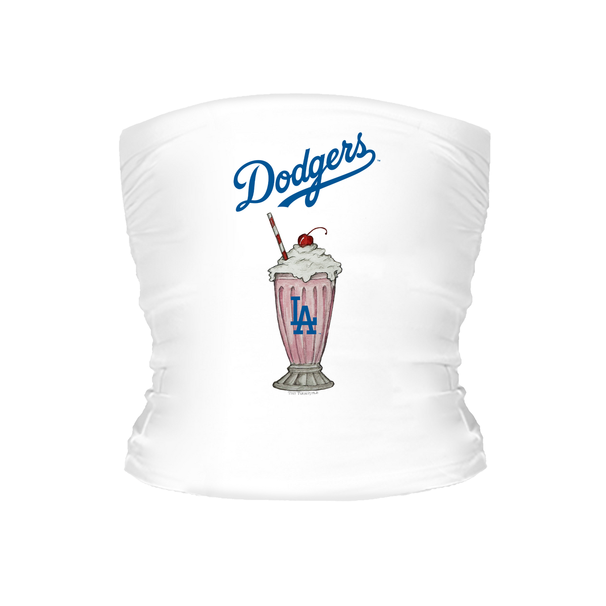 Los Angeles Dodgers Milkshake Tube Top