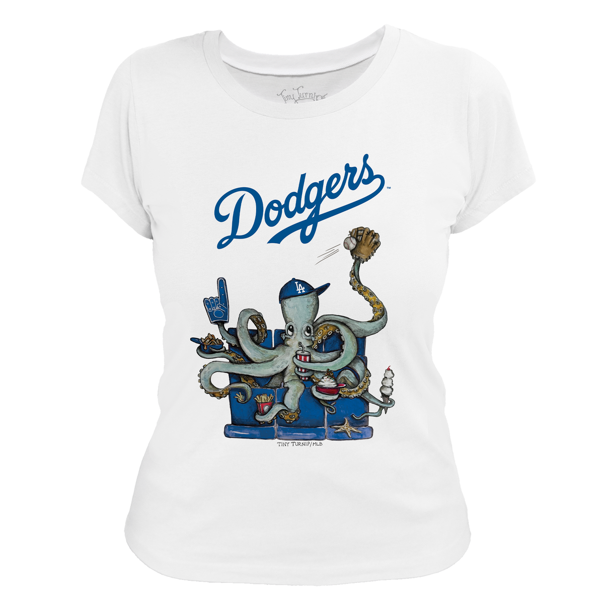 Los Angeles Dodgers Octopus Tee Shirt