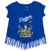 Los Angeles Dodgers Octopus Fringe Tee