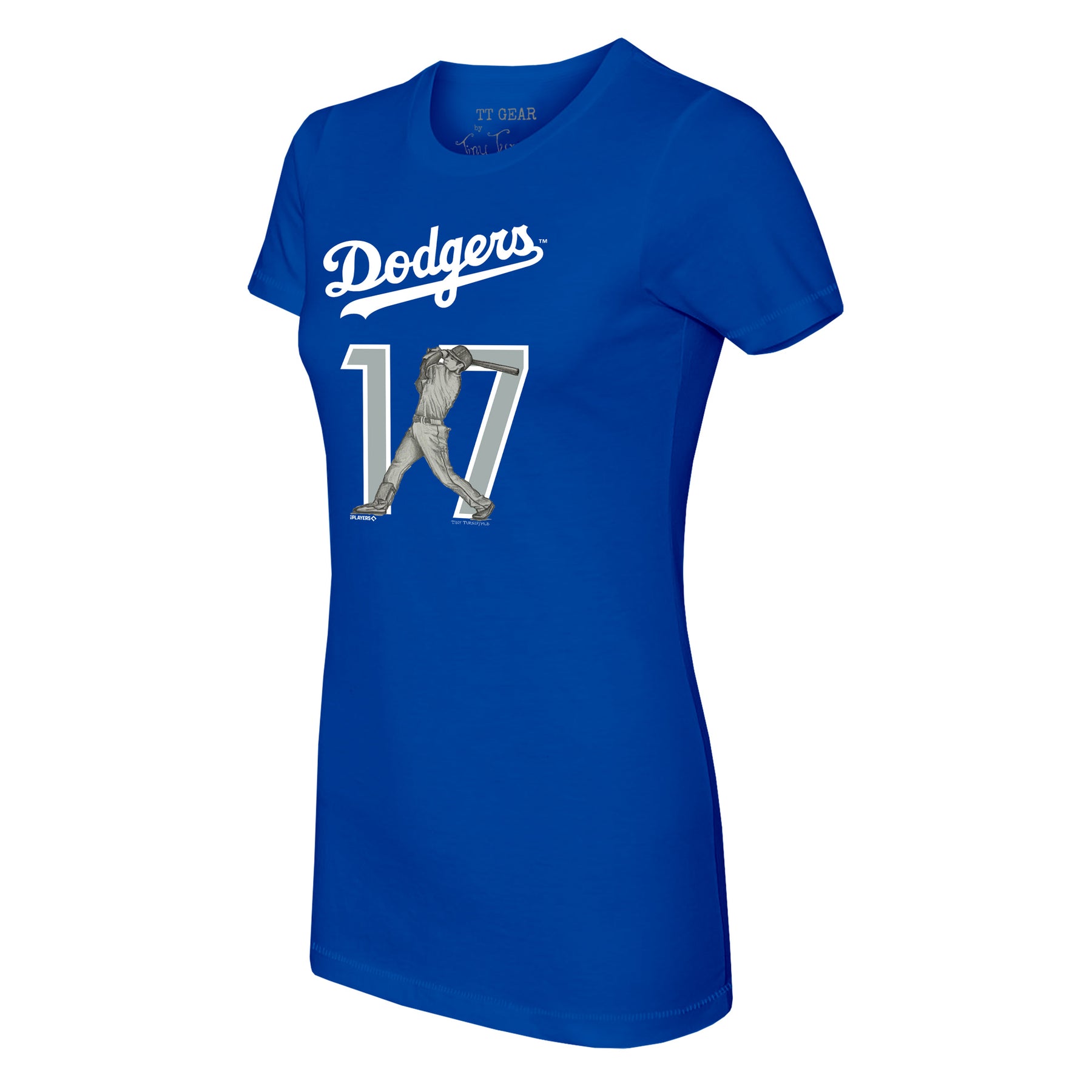 Los Angeles Dodgers Ohtani Batting Portrait Ohtani 17 Tee Shirt