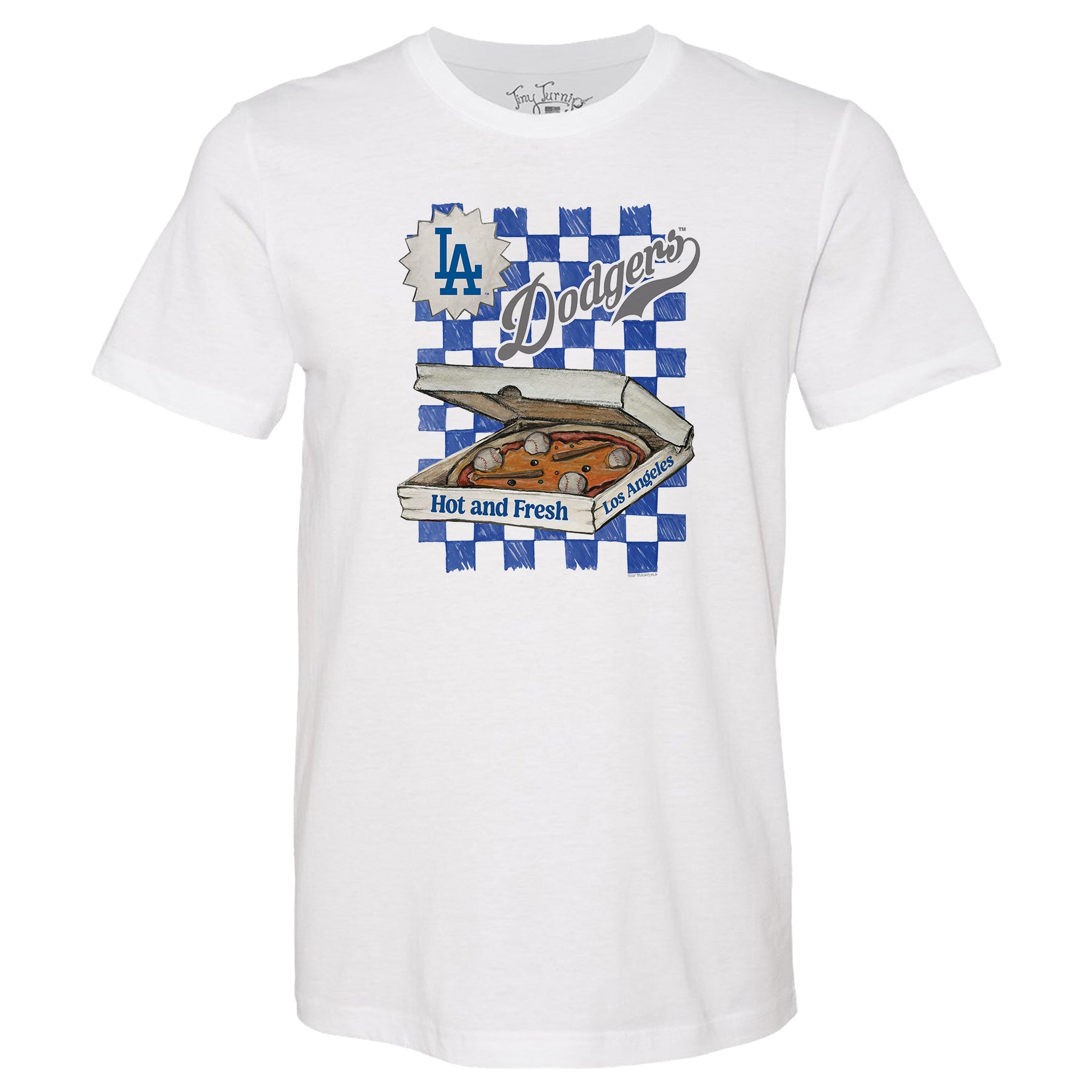 Los Angeles Dodgers Pizza Tee Shirt