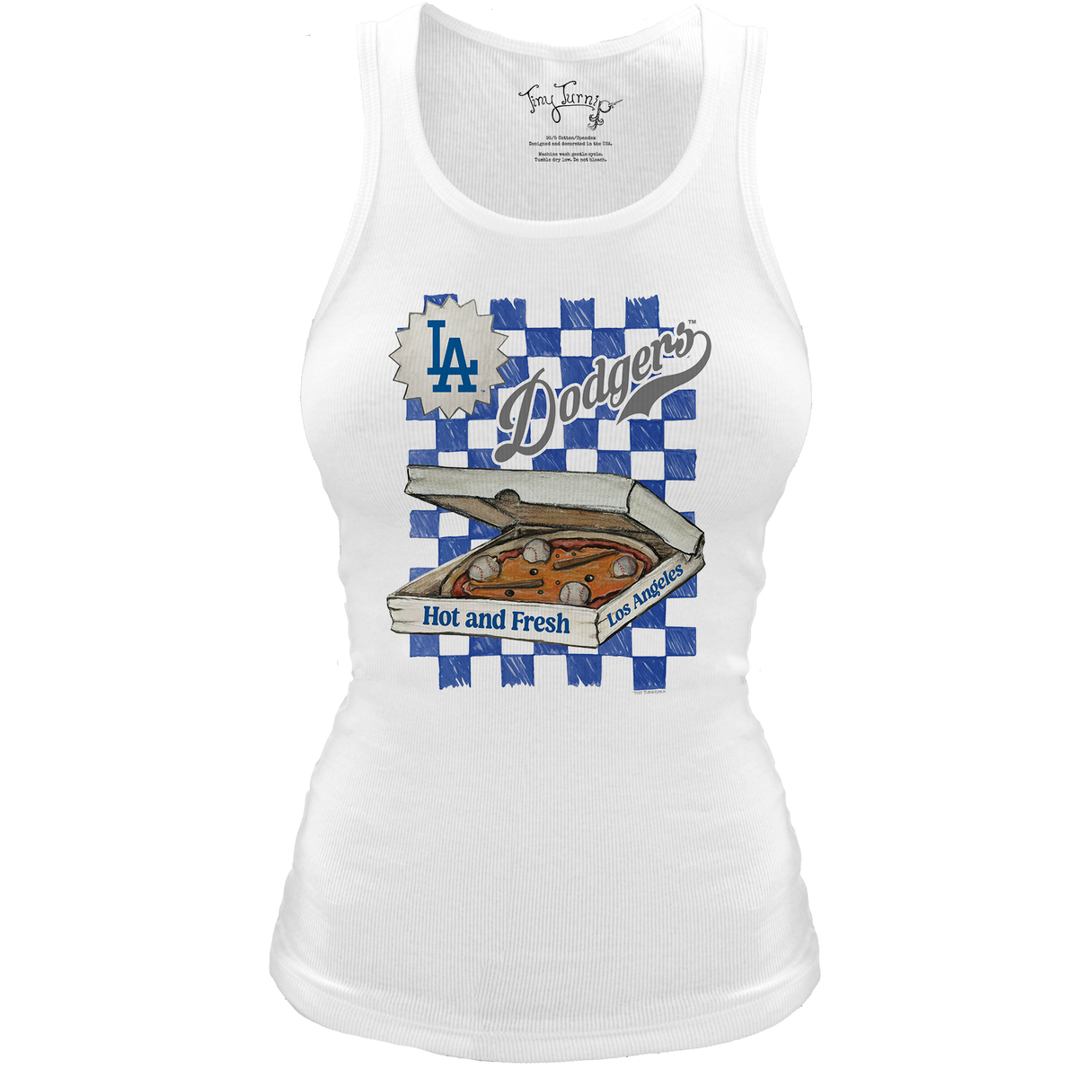 Los Angeles Dodgers Pizza Classic Tank