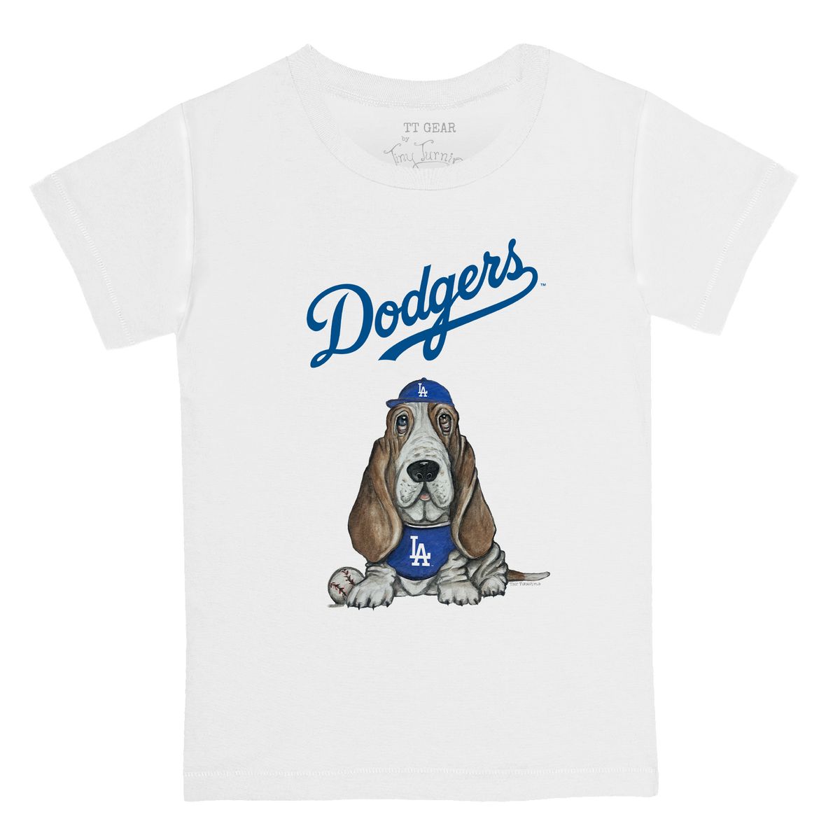 Los Angeles Dodgers Puddy Kid's Tee Shirt - Tiny Turnip