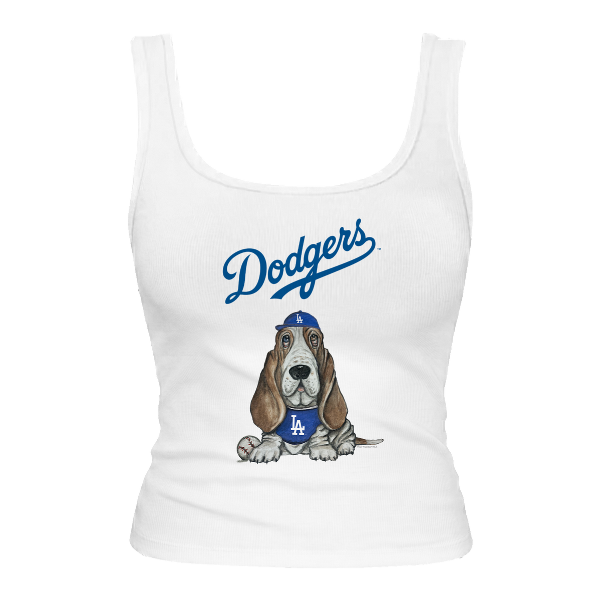 Los Angeles Dodgers Puddy Emmy Tank