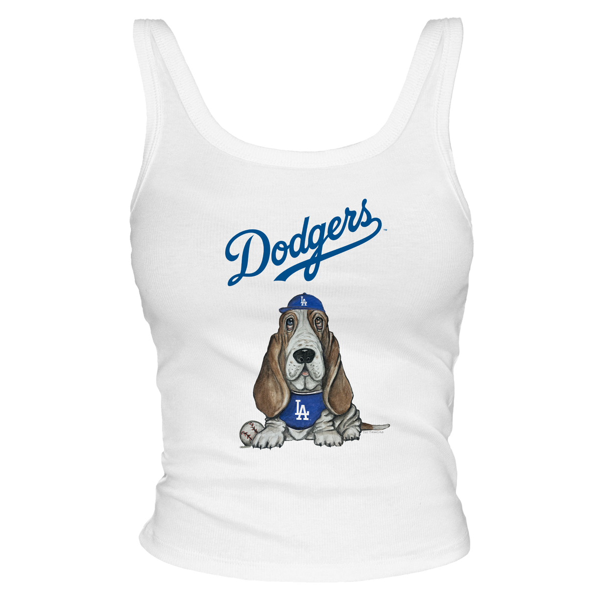 Los Angeles Dodgers Puddy Tank - Tiny Turnip