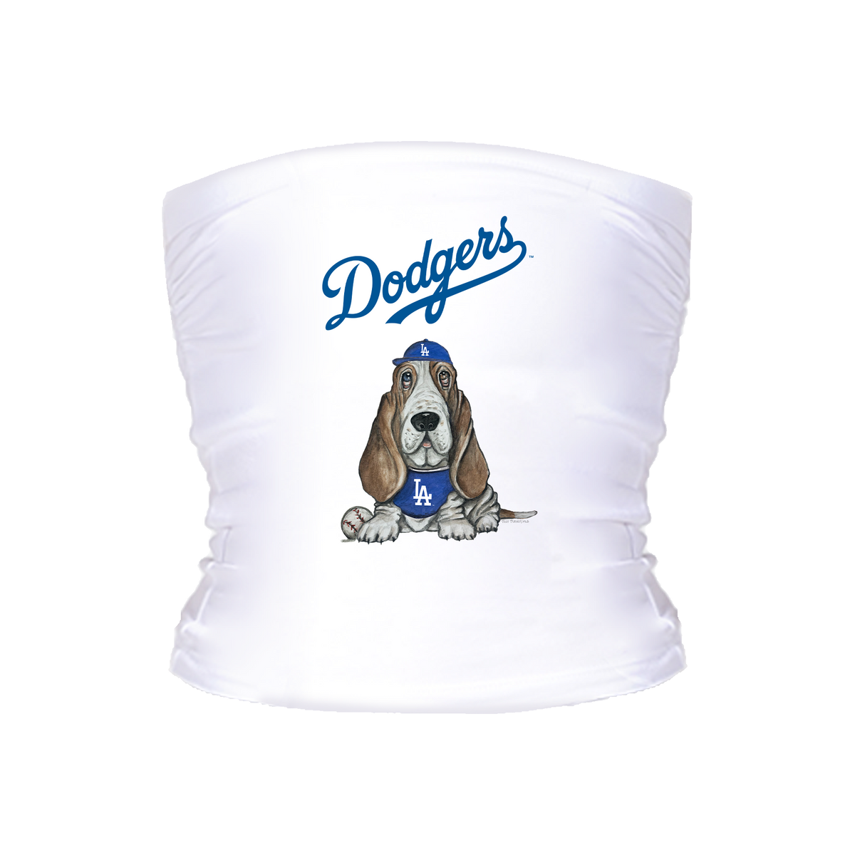 Los Angeles Dodgers Puddy Tube Top - Tiny Turnip