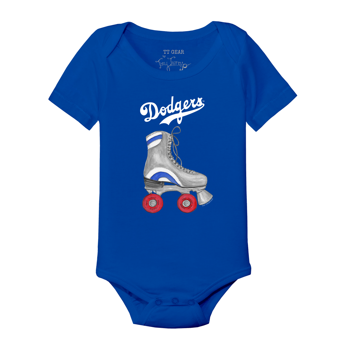 Los Angeles Dodgers Retro Skate Short Sleeve Snapper