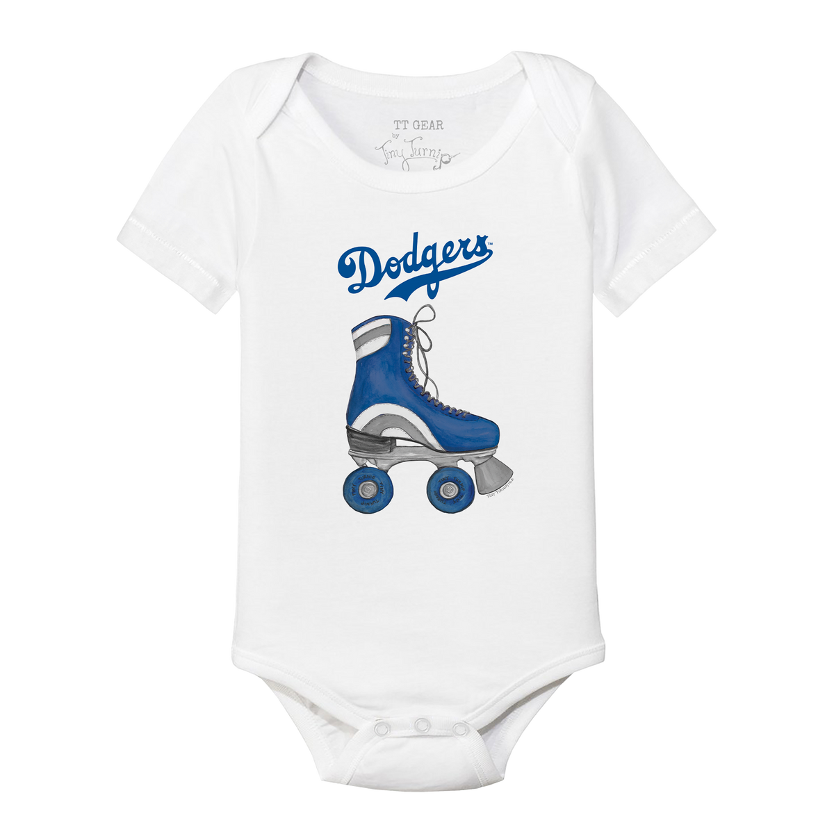 Los Angeles Dodgers Retro Skate Short Sleeve Snapper