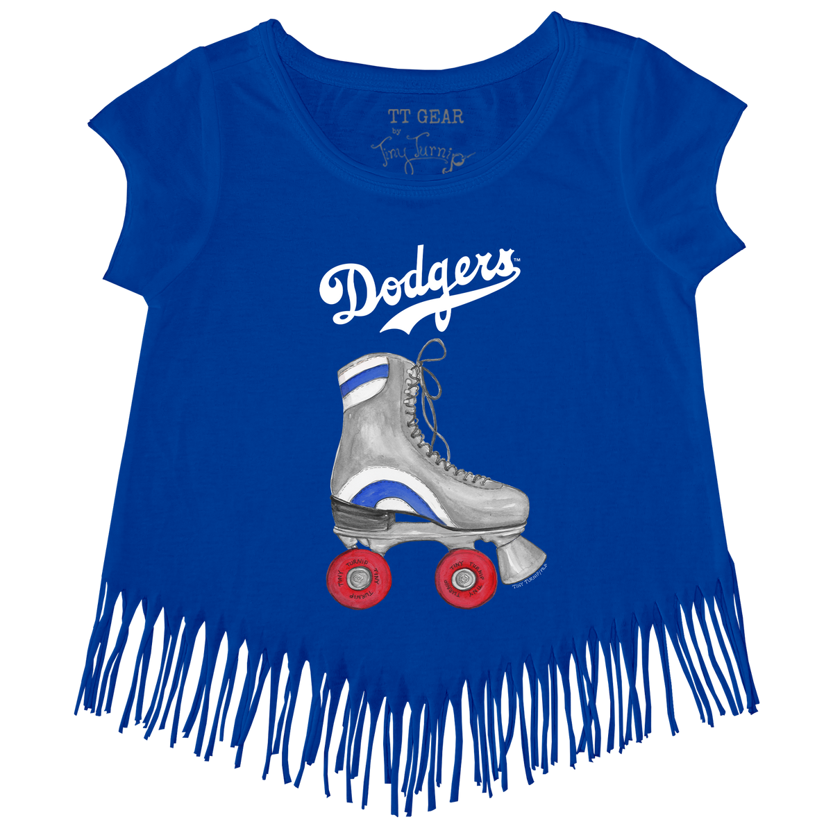 Los Angeles Dodgers Retro Skate Fringe Tee