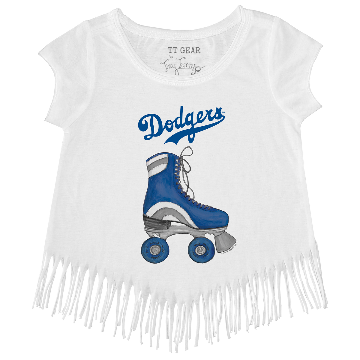 Los Angeles Dodgers Retro Skate Fringe Tee