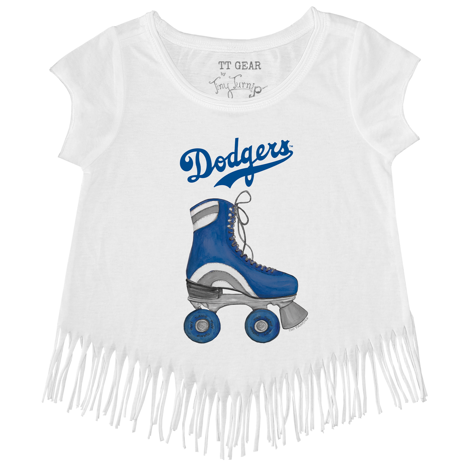 Los Angeles Dodgers Retro Skate Fringe Tee