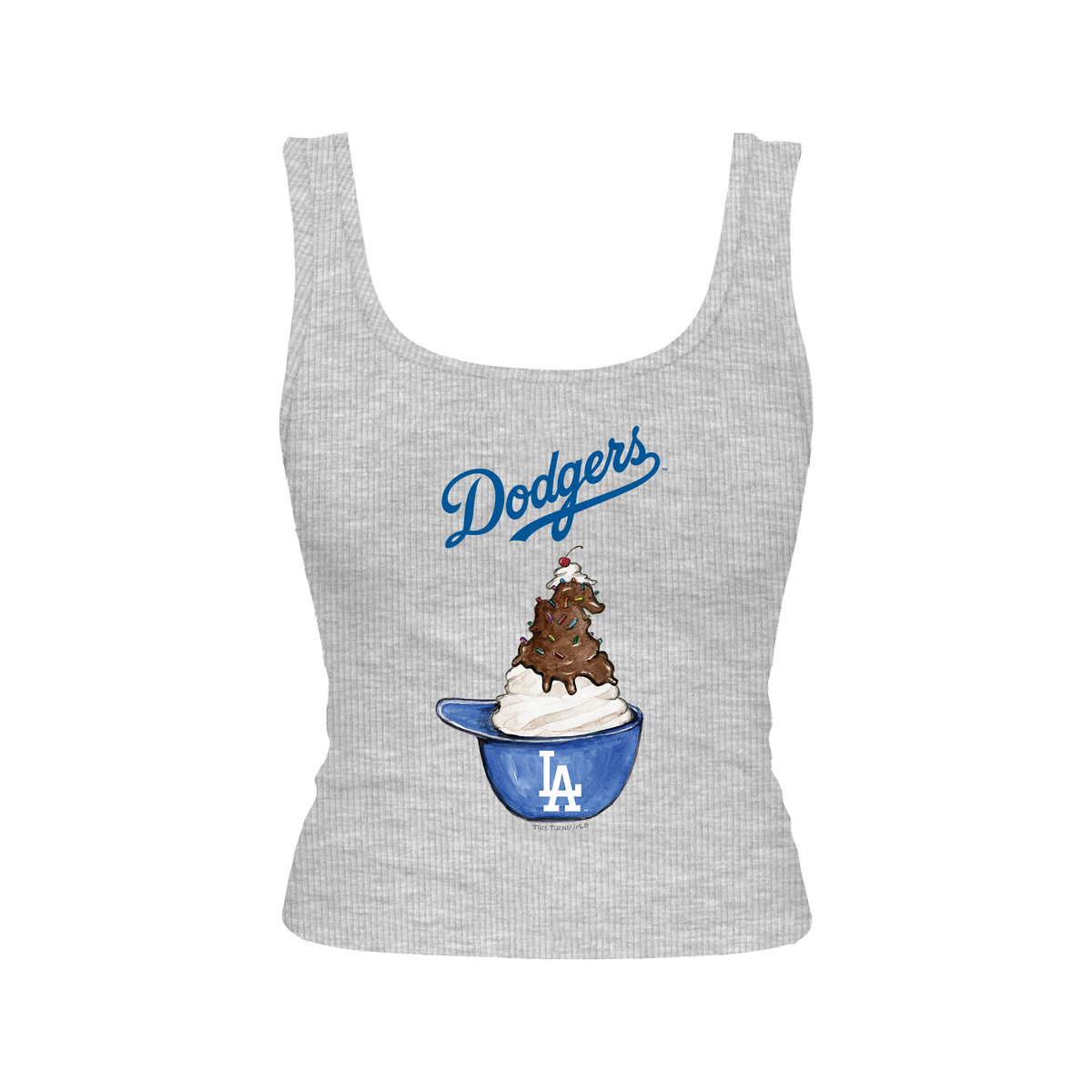 Los Angeles Dodgers Sundae Helmet Emmy Tank