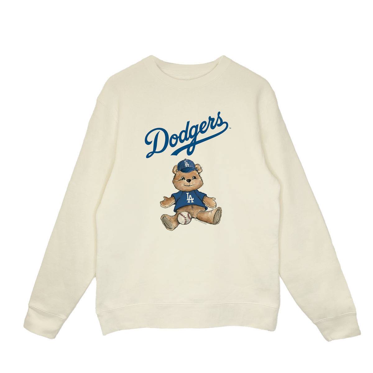 Los Angeles Dodgers Teddy Crewneck Sweatshirt