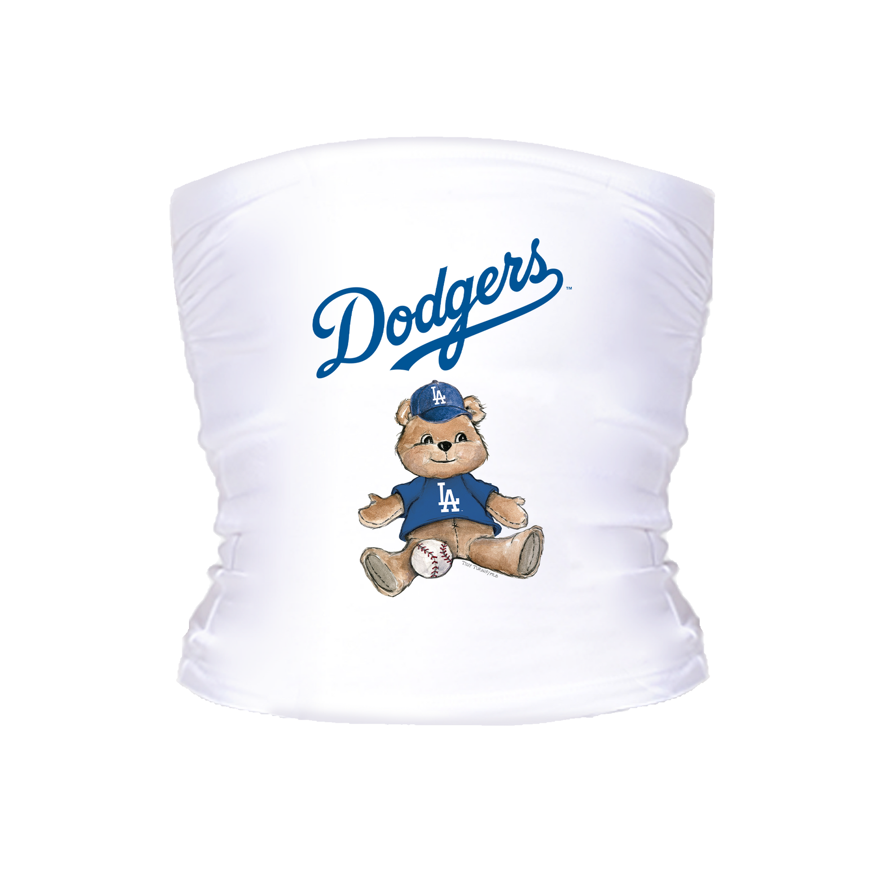Los Angeles Dodgers Teddy Tube Top