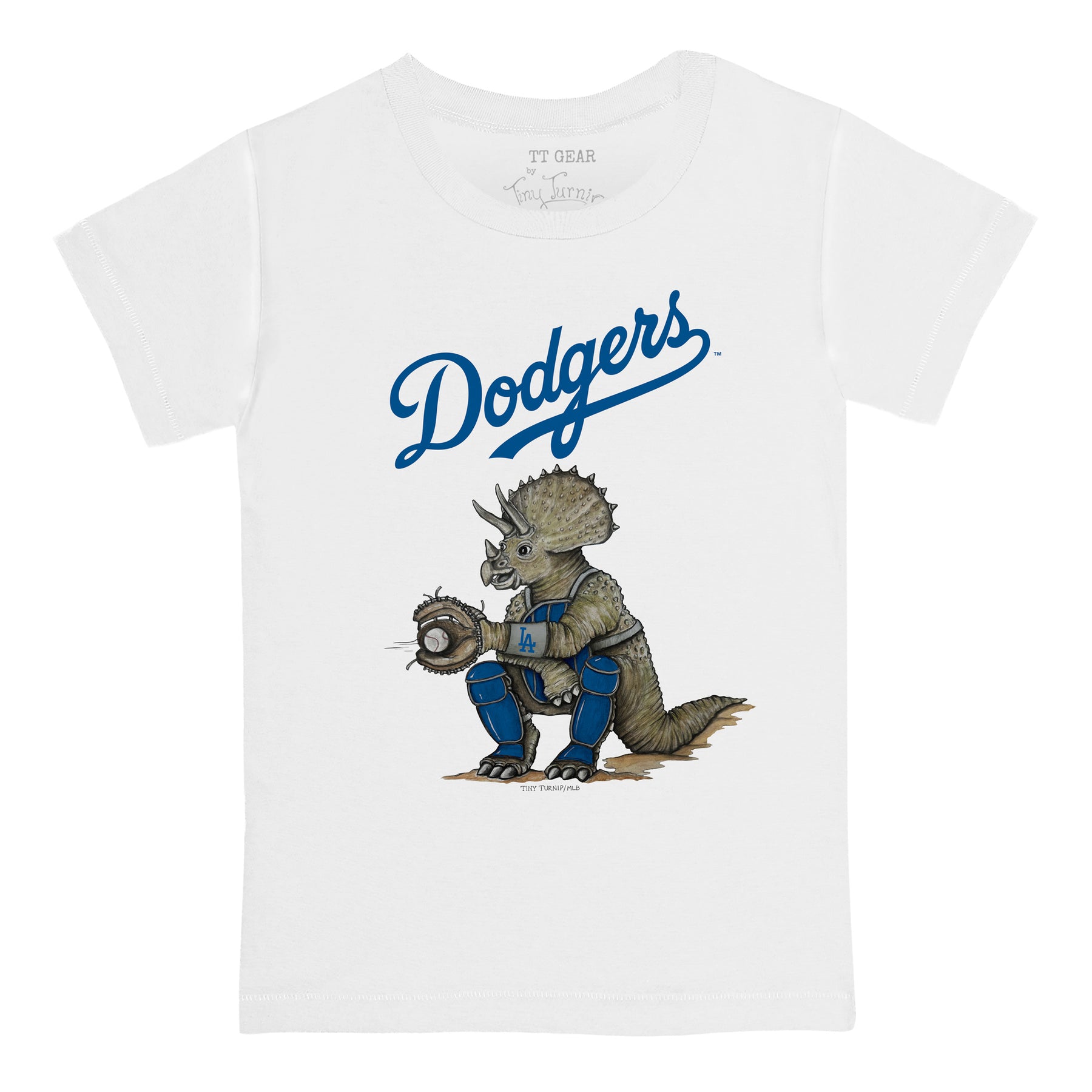 Los Angeles Dodgers Triceratops Tee Shirt