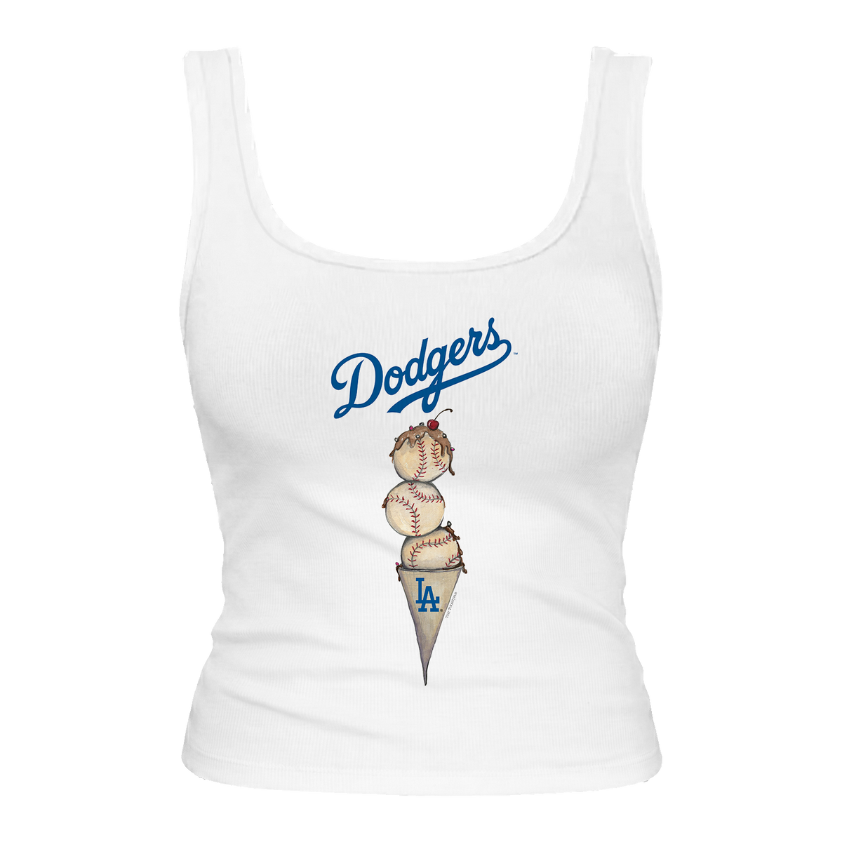 Los Angeles Dodgers Triple Scoop Emmy Tank