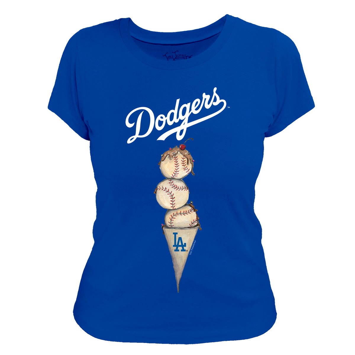 Los Angeles Dodgers Triple Scoop Women's Tee Shirt