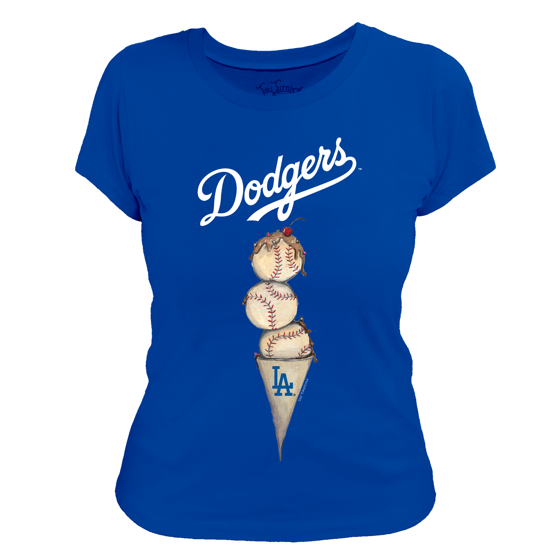 Los Angeles Dodgers Triple Scoop Women's Tee Shirt