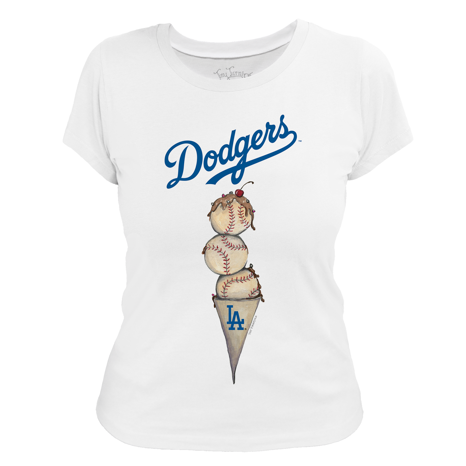 Los Angeles Dodgers Triple Scoop Women's Tee Shirt