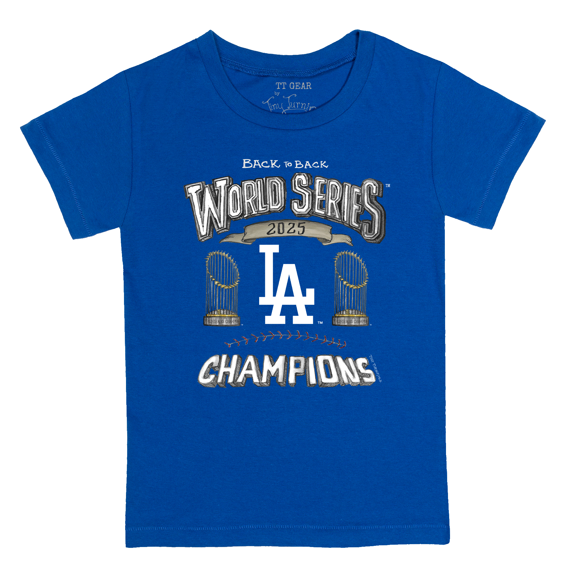 Los Angeles Dodgers Chelsea Freeman Back to Back World Series