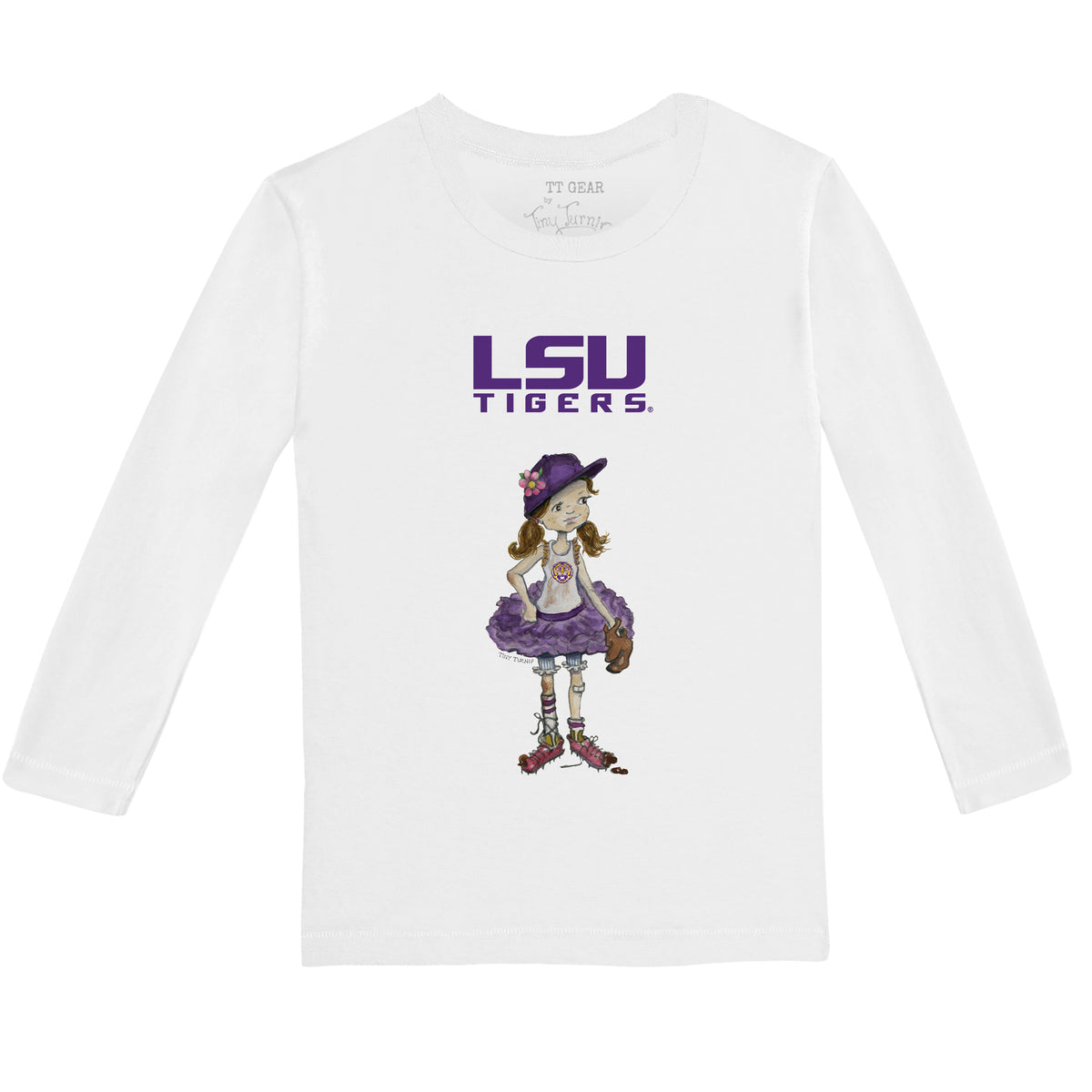 LSU Tigers Babes Long-Sleeve Tee Shirt