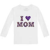 LSU Tigers I Love Mom Long-Sleeve Tee Shirt
