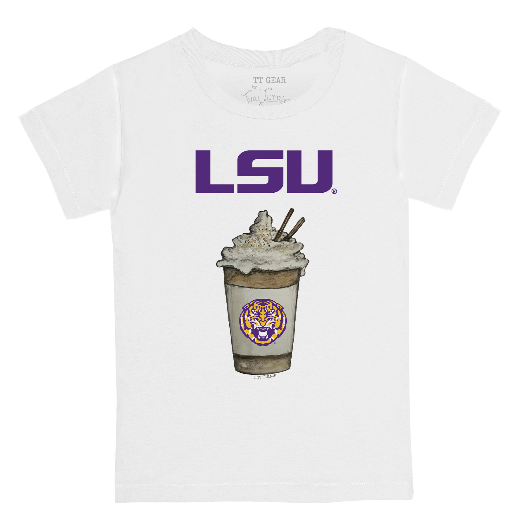 LSU Tigers Latte Kid's Tee Shirt