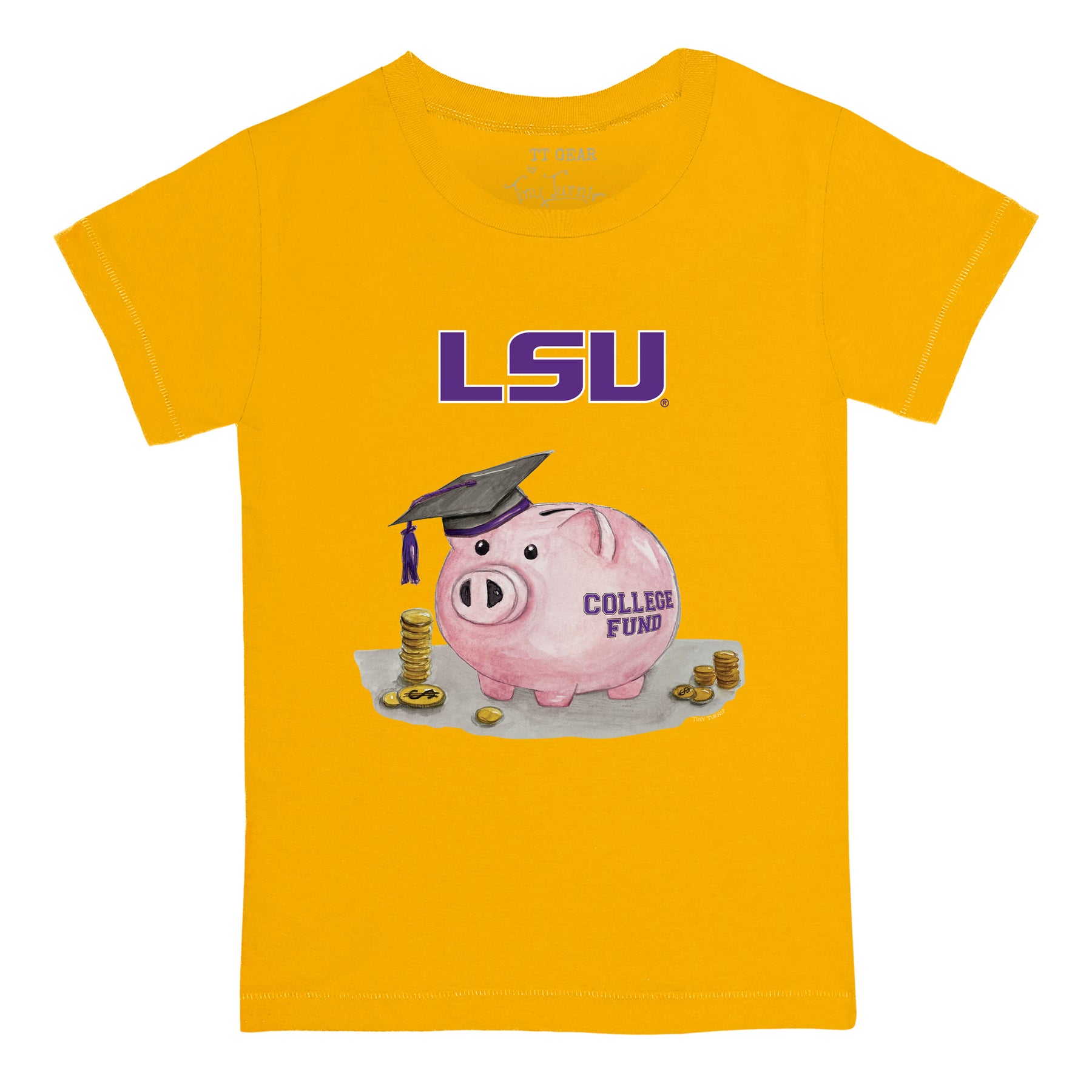 LSU Tigers Piggy Tee Shirt