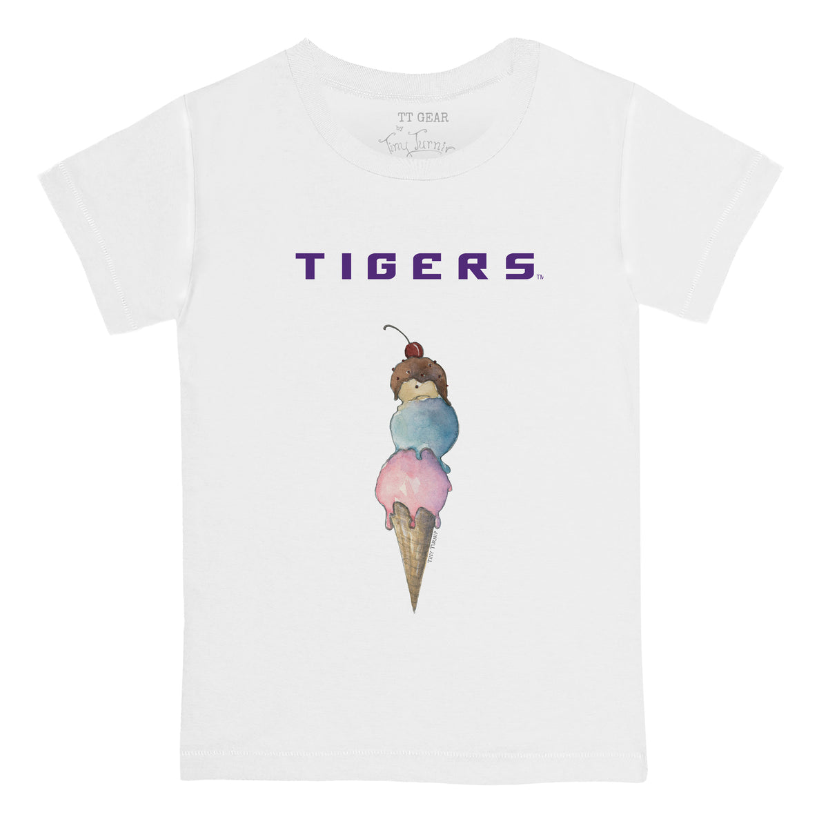 LSU Tigers Triple Scoop Kid's Tee Shirt