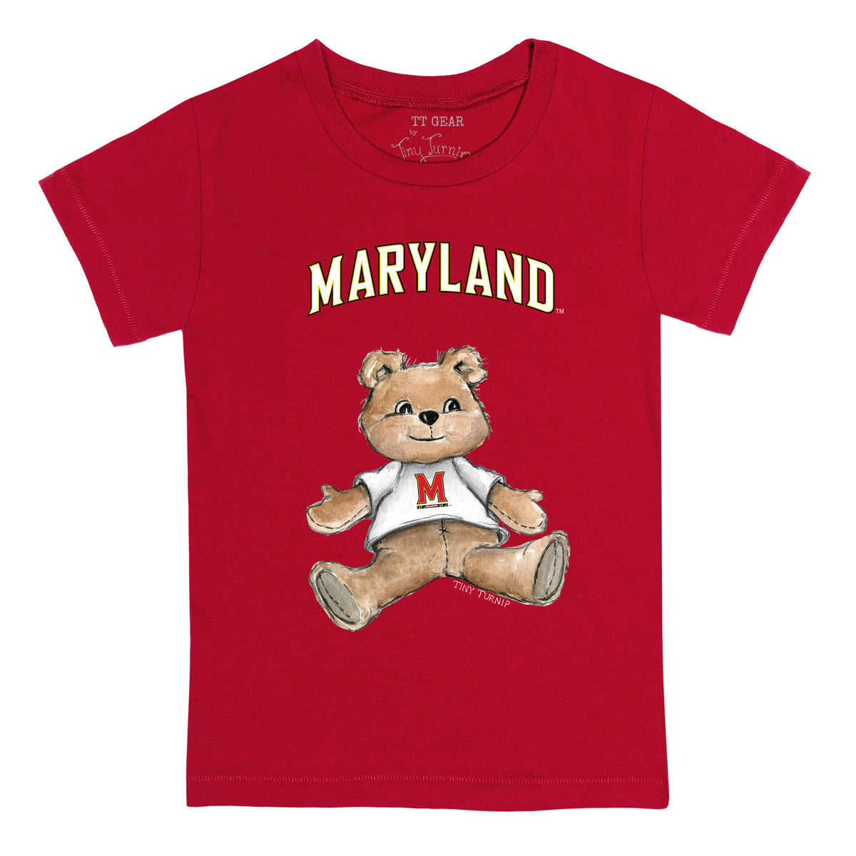 Maryland Terrapins Teddy Kid's Tee Shirt
