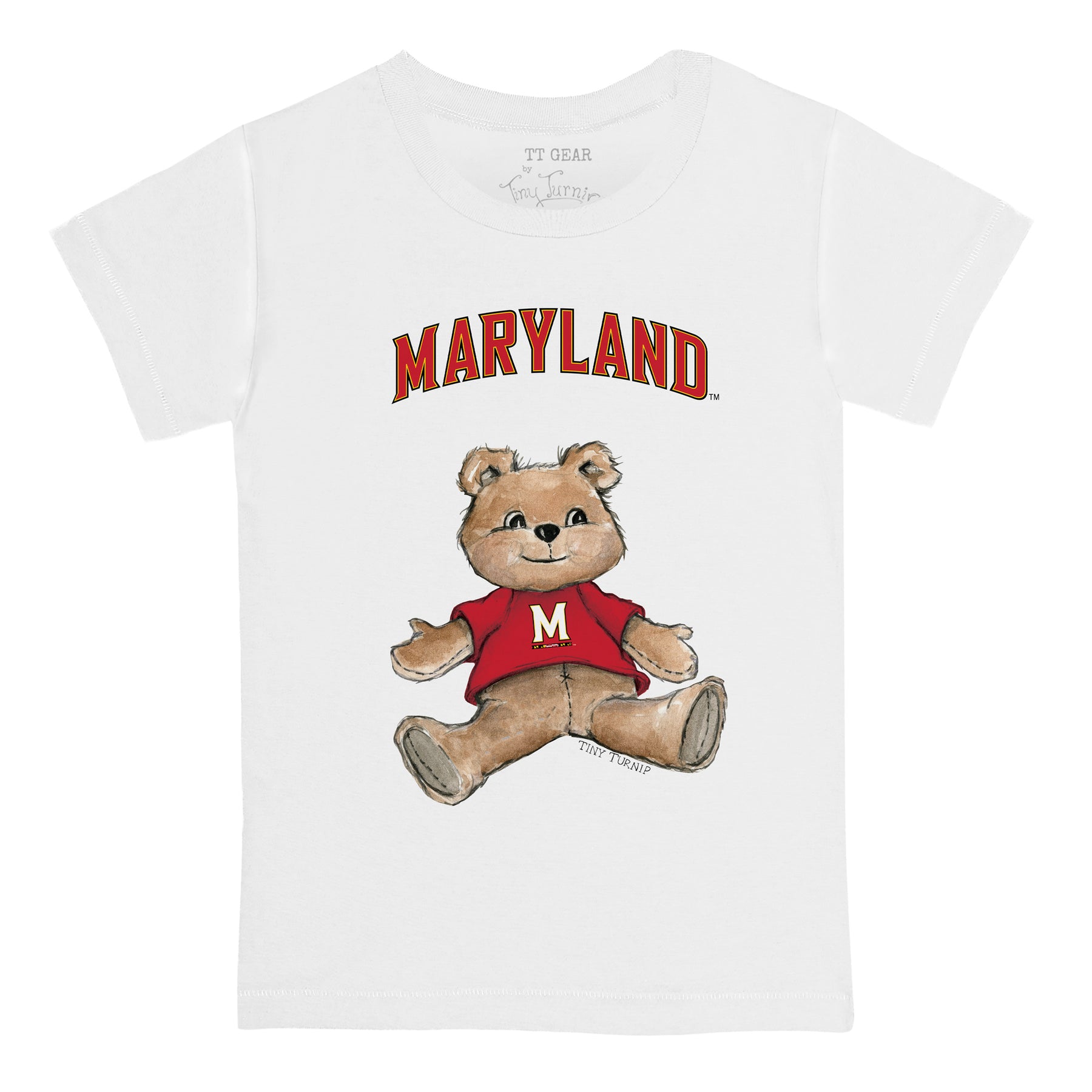 Maryland Terrapins Teddy Kid's Tee Shirt