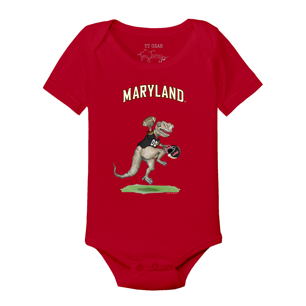 Maryland Terrapins TT Rex Short Sleeve Snapper
