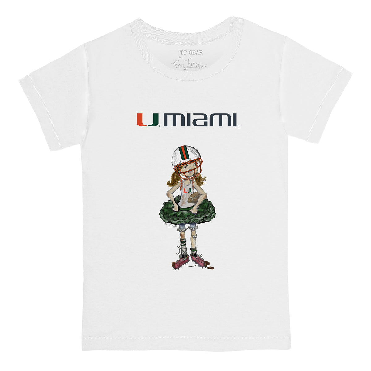 Miami Hurricanes Babes Tee Shirt