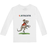 Miami Hurricanes TT Rex Long-Sleeve Tee Shirt
