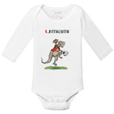 Miami Hurricanes TT Rex Long-Sleeve Snapper