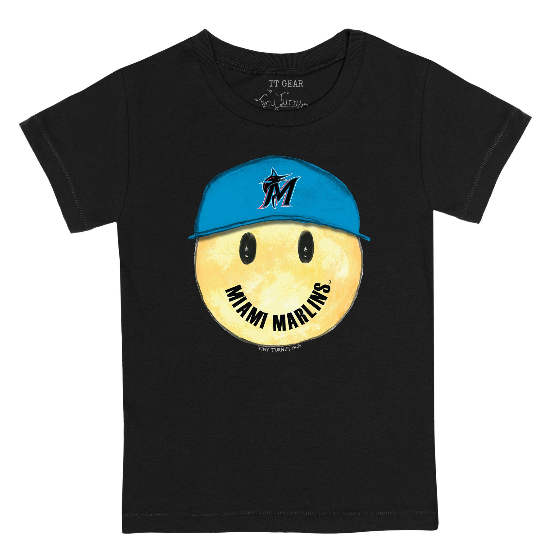 Miami Marlins Smiley Tee Shirt