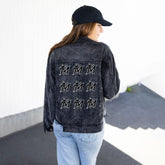 Miami Marlins Black Cord Logo Grid