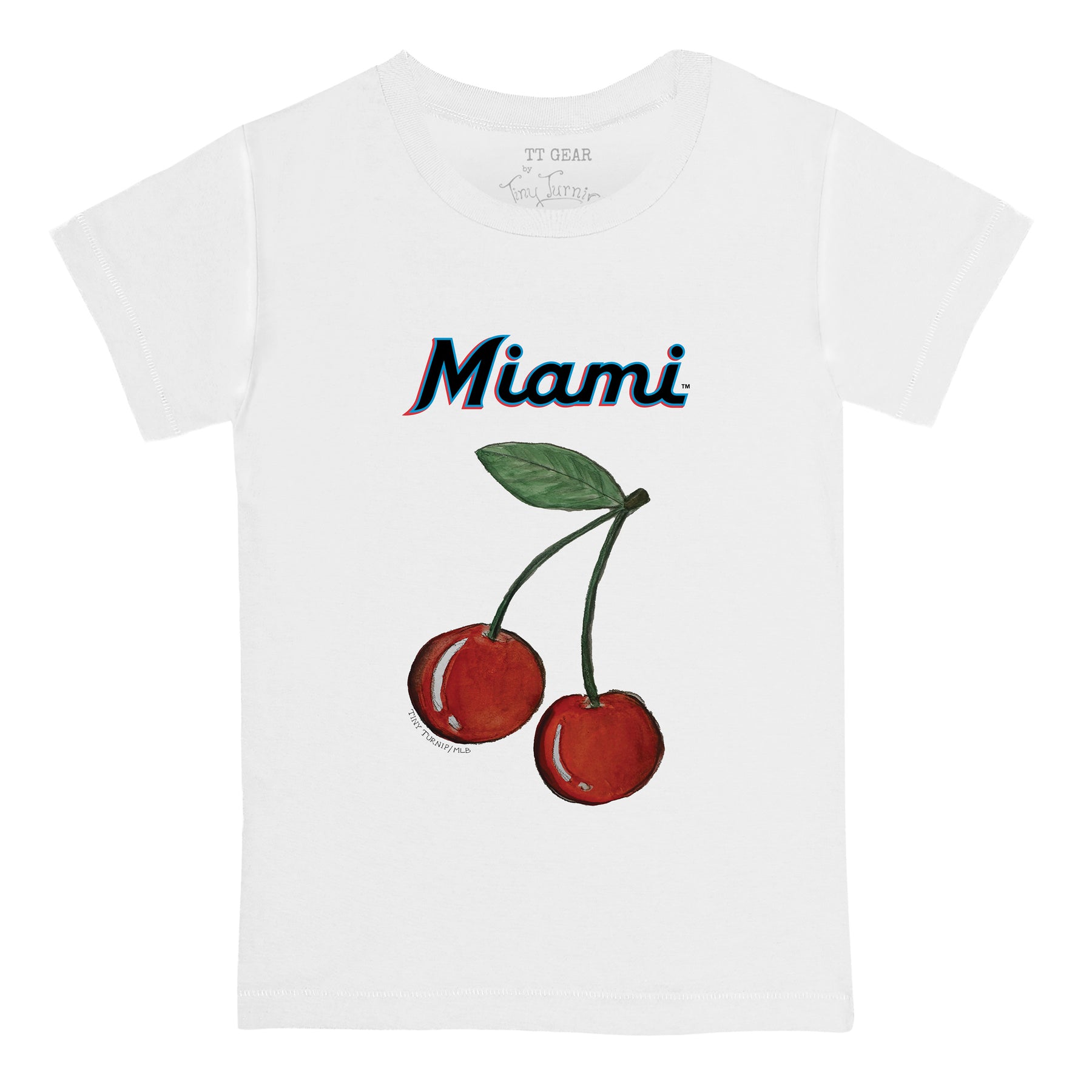 Miami Marlins Cherry Tee Shirt