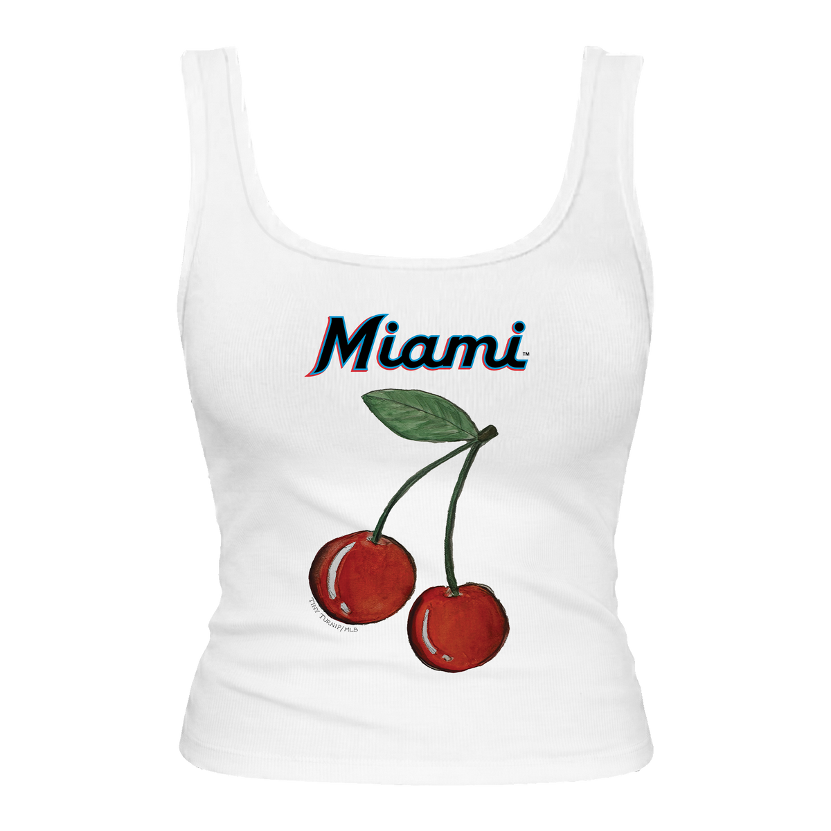 Miami Marlins Cherry Emmy Tank
