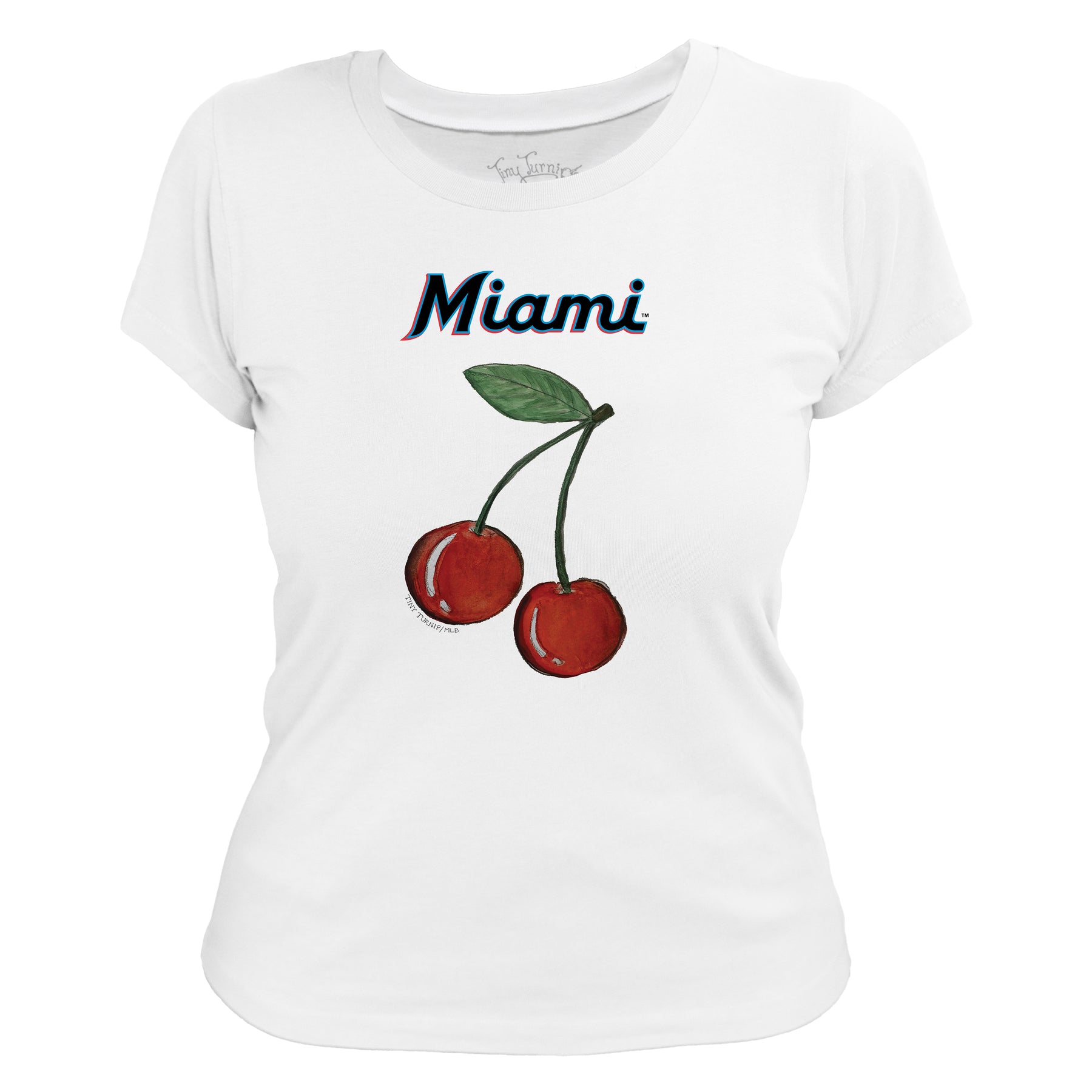 Miami Marlins Cherry Tee Shirt