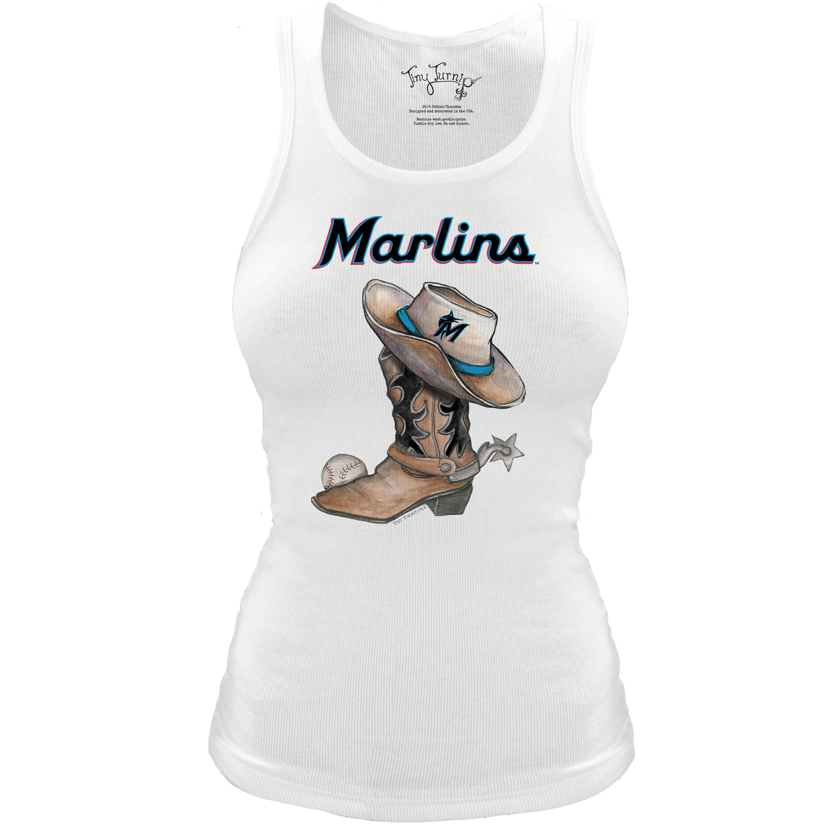 Miami Marlins Cowboy Boot Classic Tank