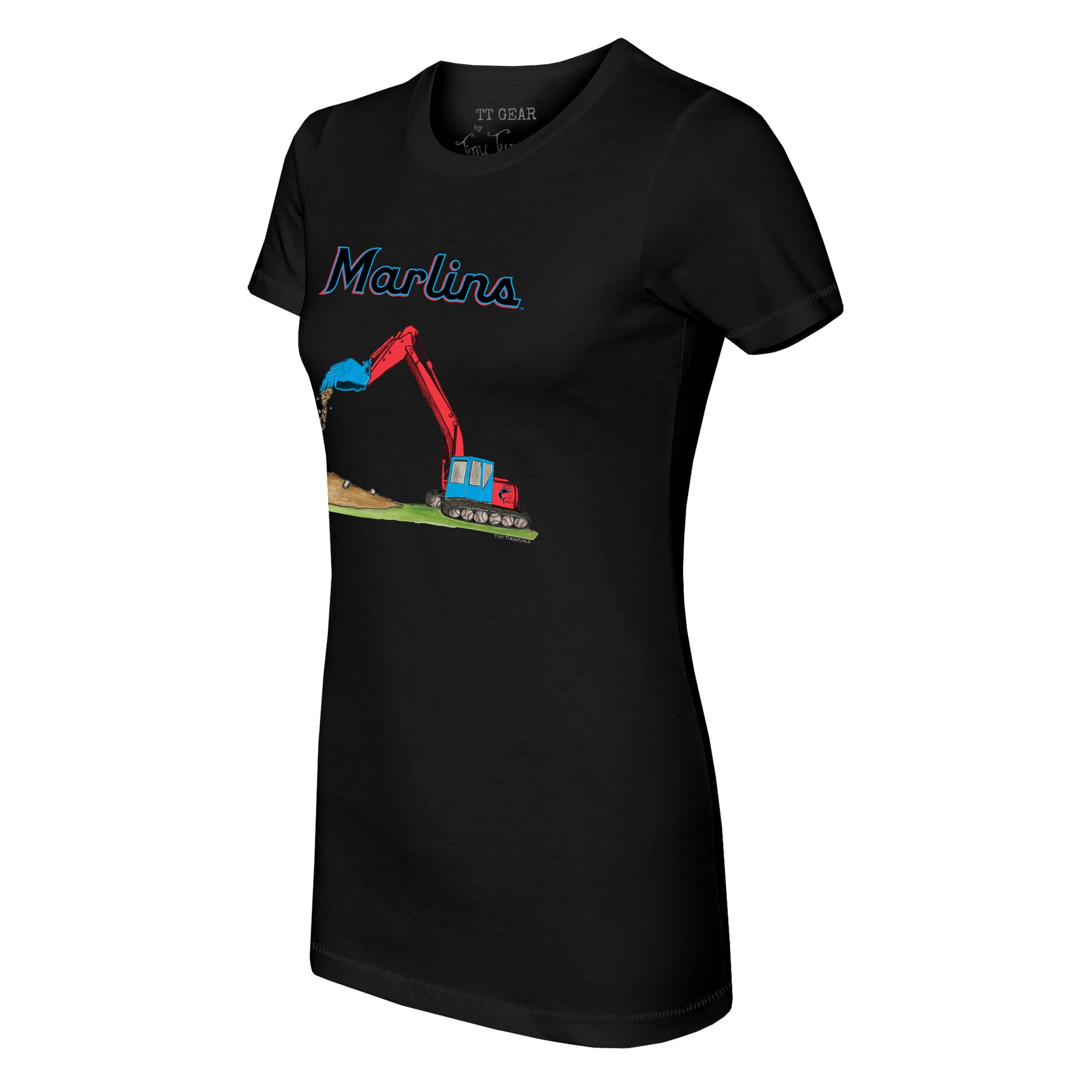 Miami Marlins Excavator Tee Shirt