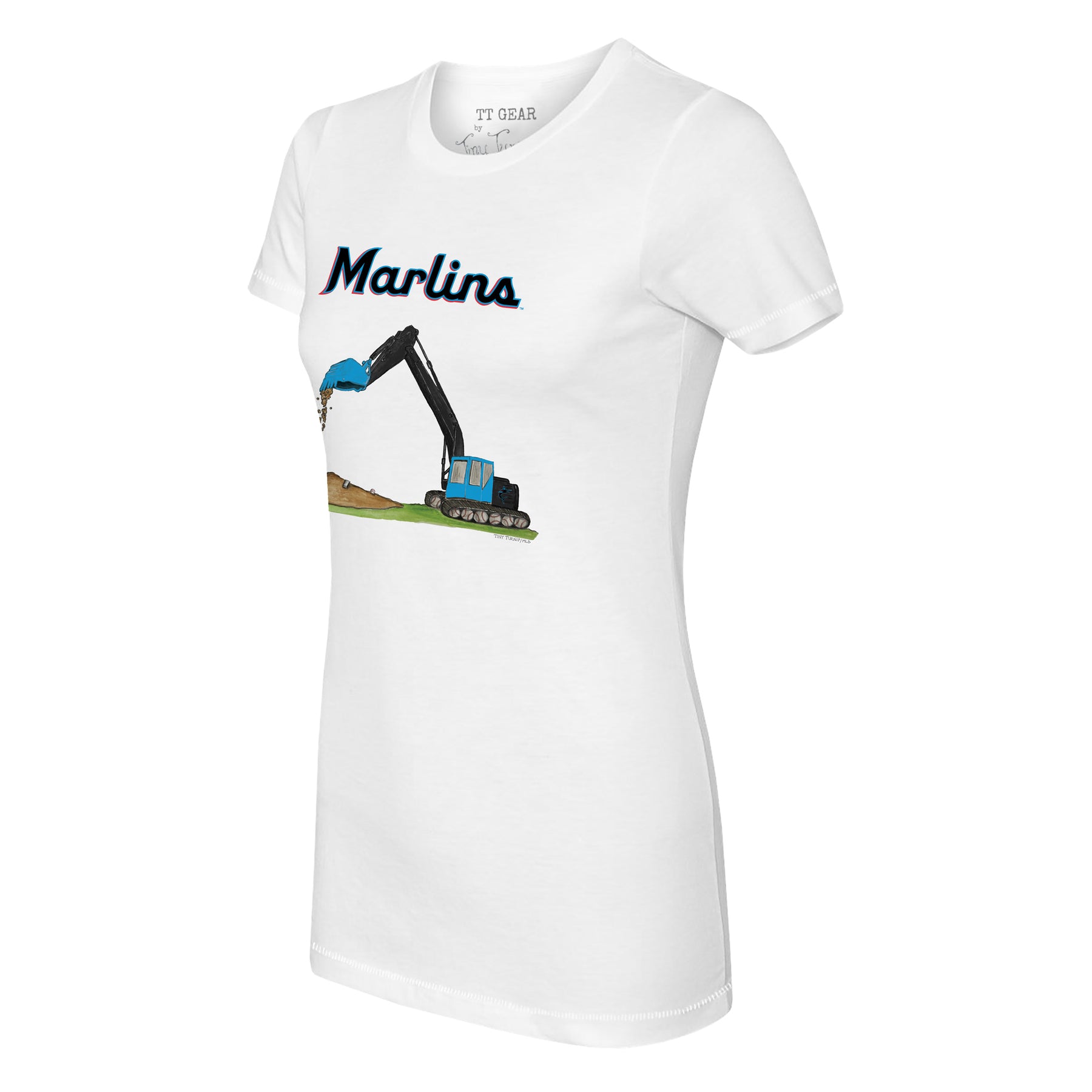 Miami Marlins Excavator Tee Shirt