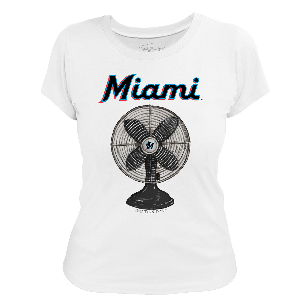 Miami Marlins Fan Women's Tee Shirt