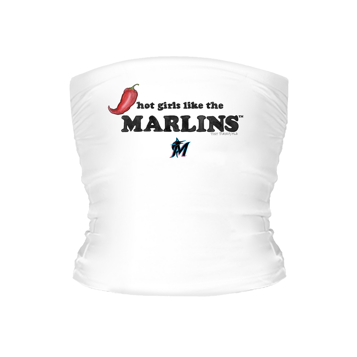 Miami Marlins Hot Girls Tube Top