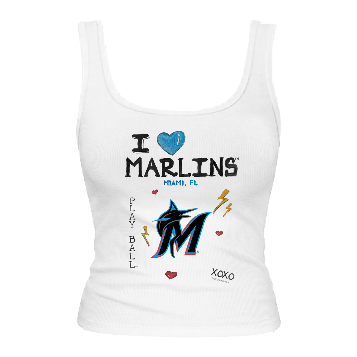 Miami Marlins I Heart Marlins Emmy Tank