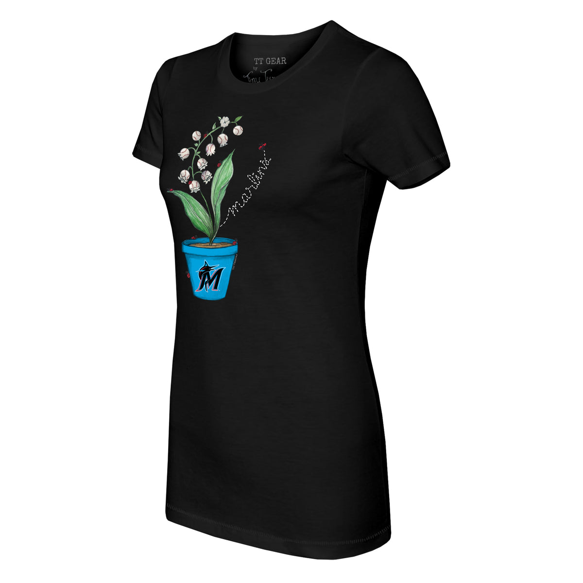 Miami Marlins Ladybug Tee Shirt
