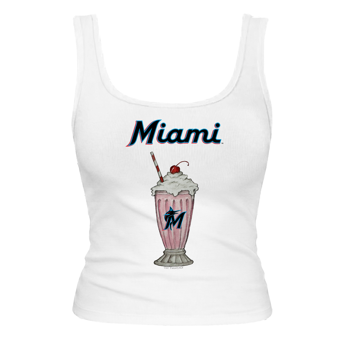 Miami Marlins Milkshake Emmy Tank