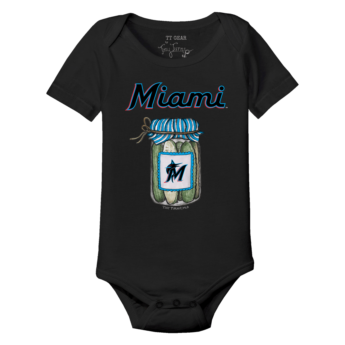Miami Marlins Pickle Jar Short Sleeve Snapper